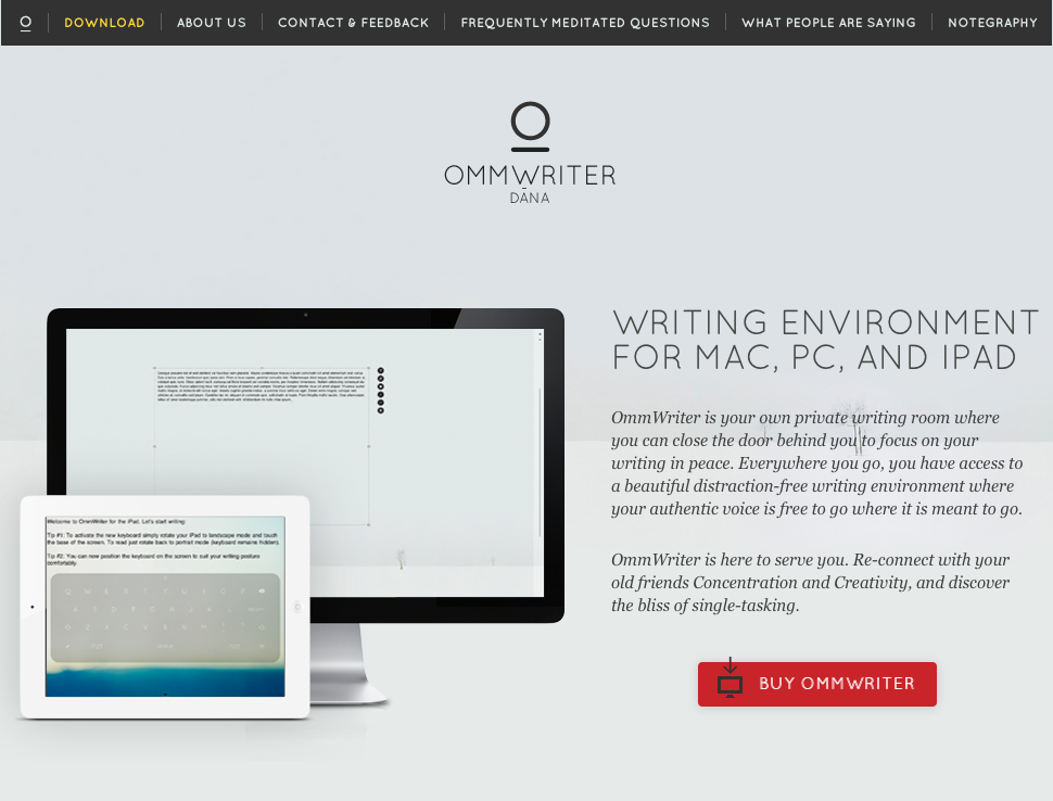 ommwriter review